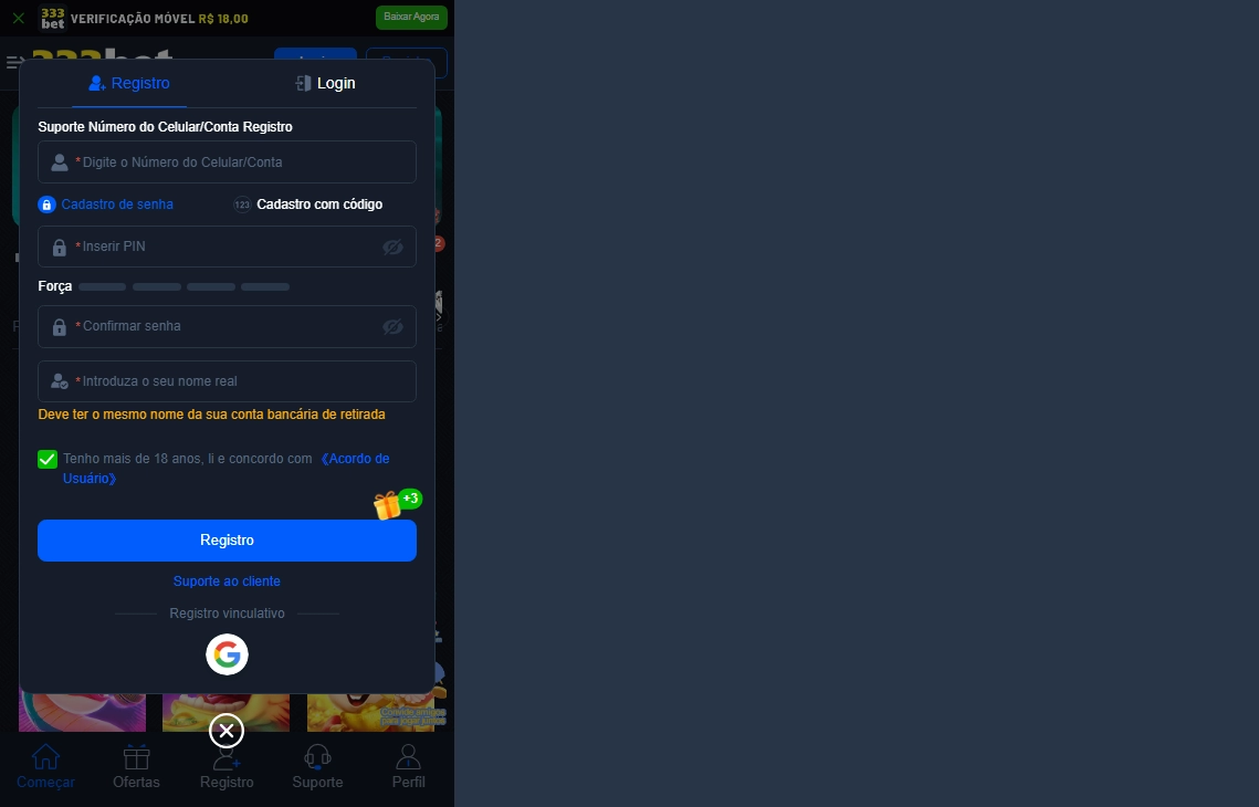 333bet Casino